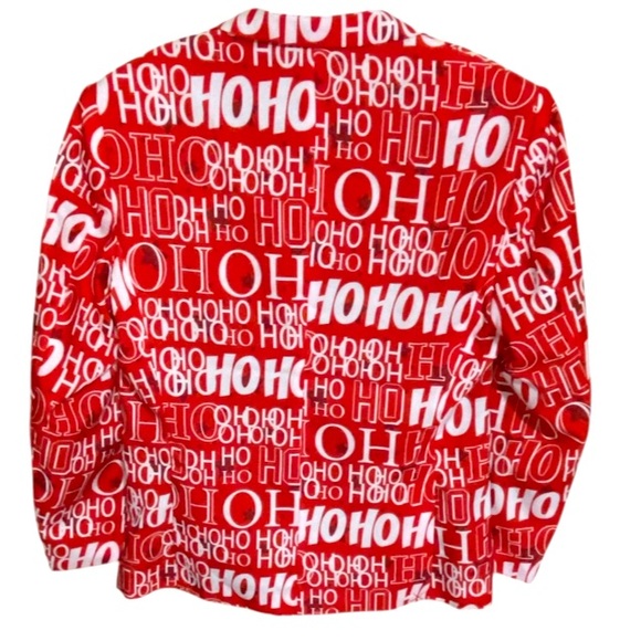 OPPOSUITS Christmas Blazer Ho Ho Ho! Men’s Size Large US 42-44 - Picture 2 of 9